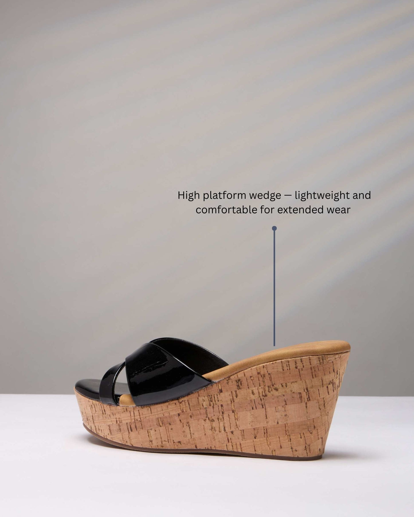 Twinora Cork Wedge Platform