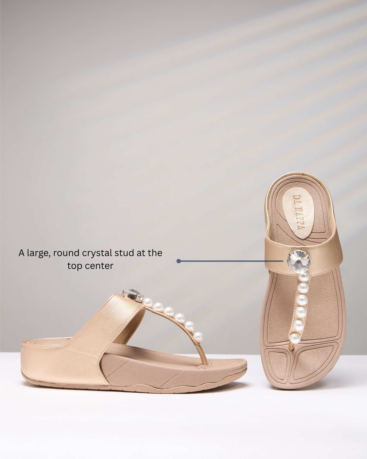 Blush Pearl Slides