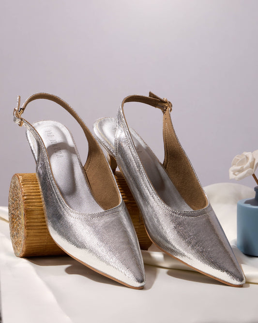 Metallia Kitten Heels