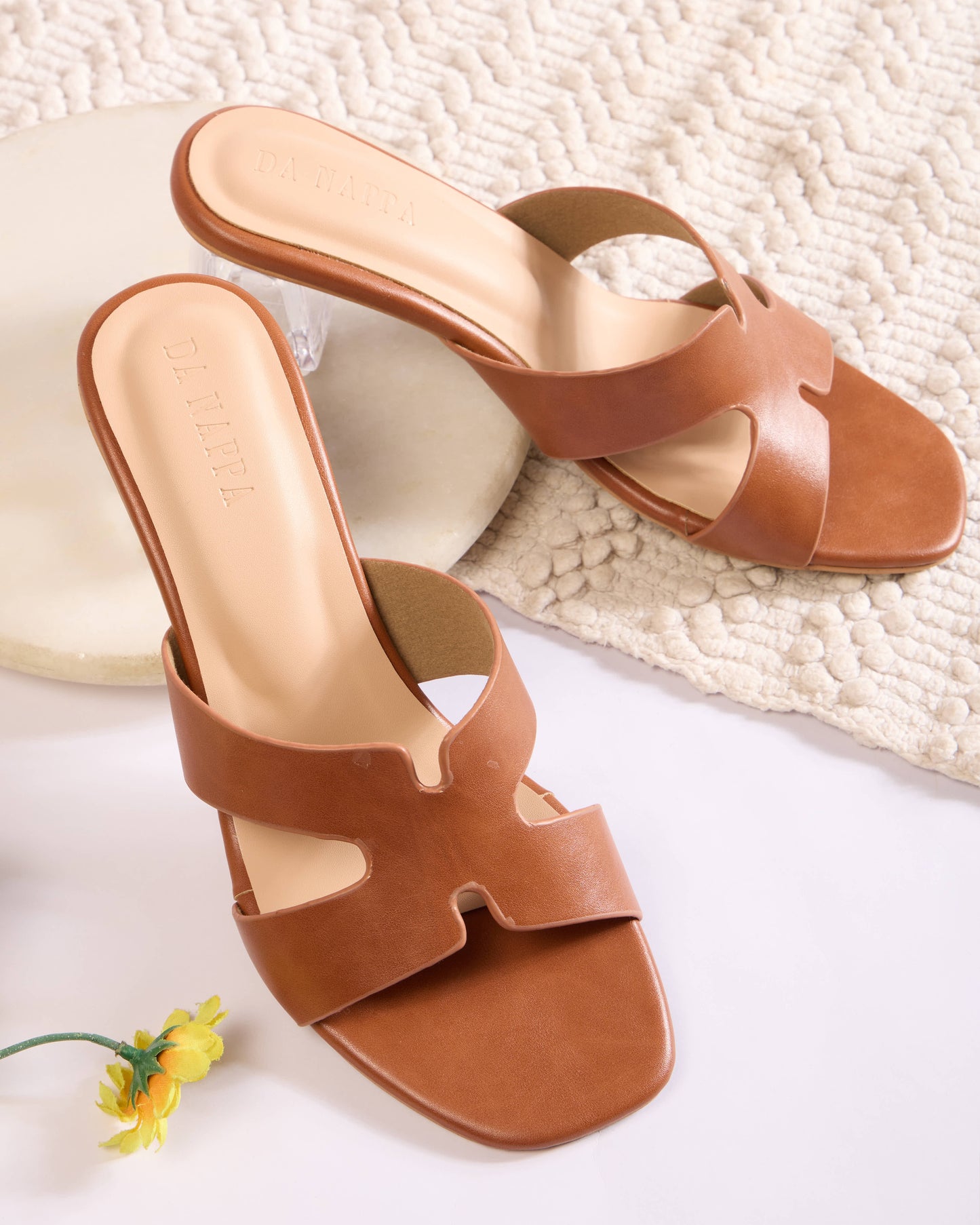 Zeirra Transparent Block Heels