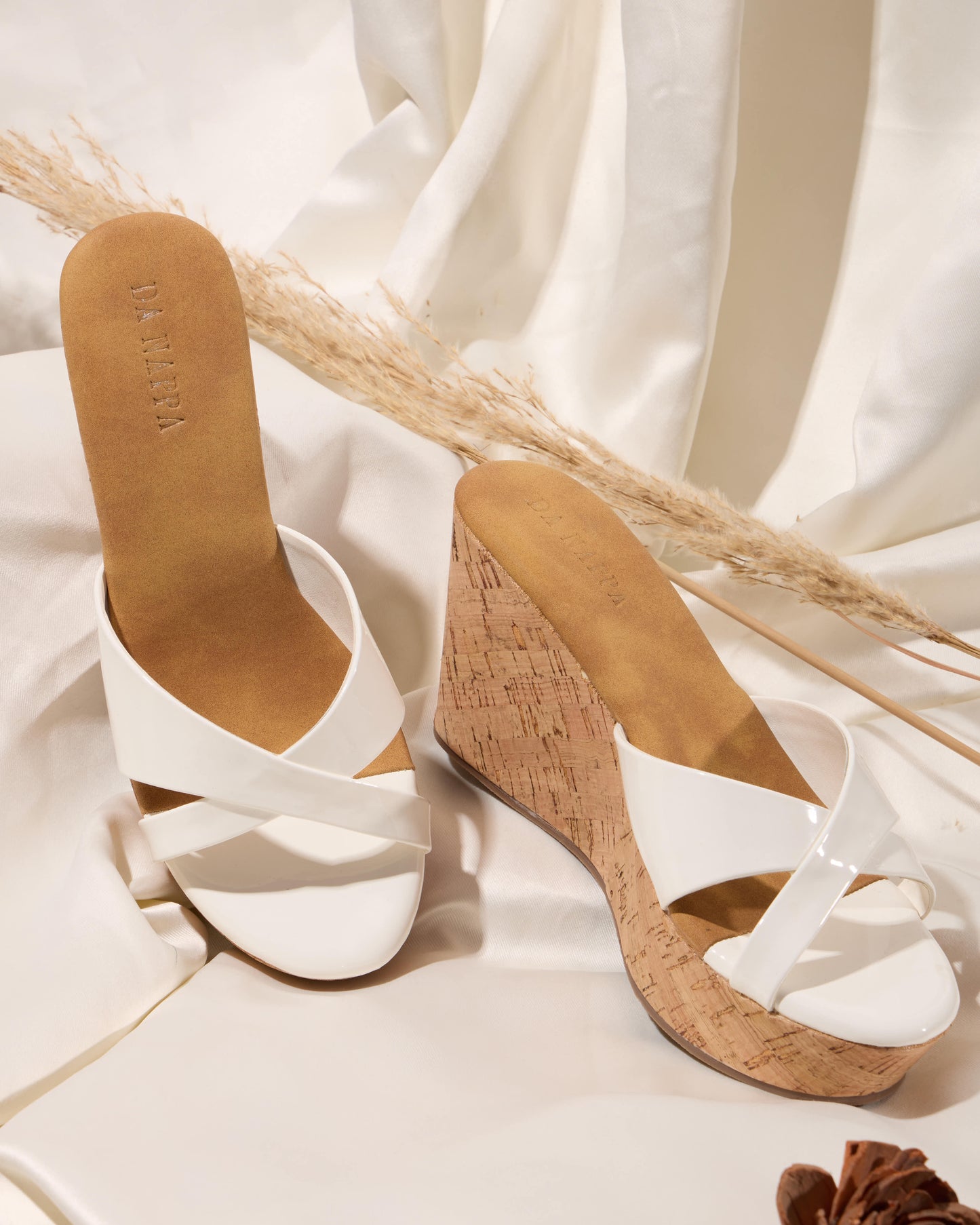Twinora Cork Wedge Platform