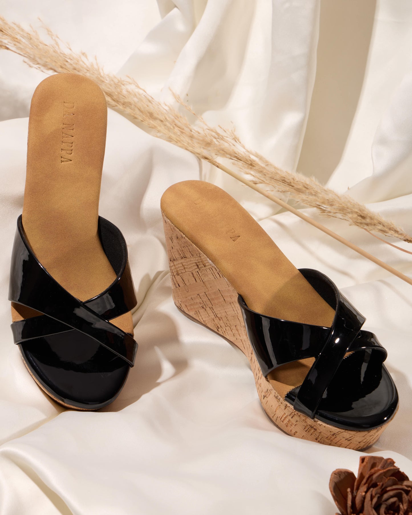 Twinora Cork Wedge Platform