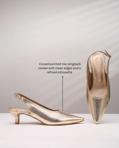 Metallia Kitten Heels