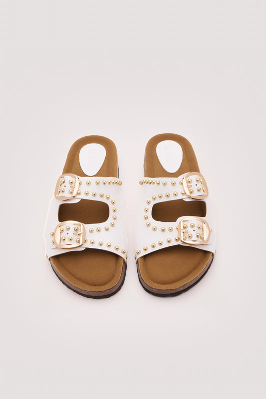 Marvella Studded Flats