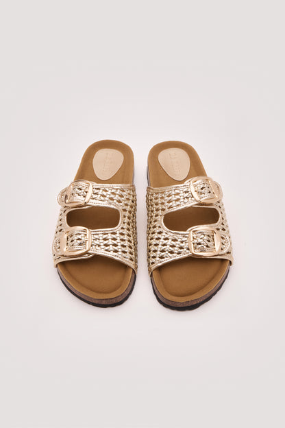 Jutelle Woven Flats
