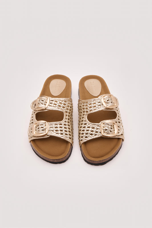 Jutelle Woven Flats