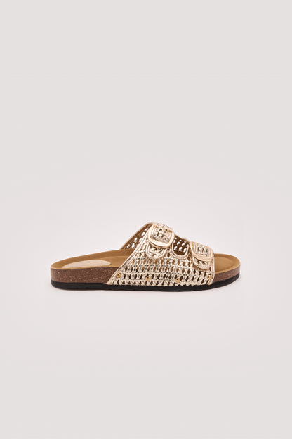 Jutelle Woven Flats