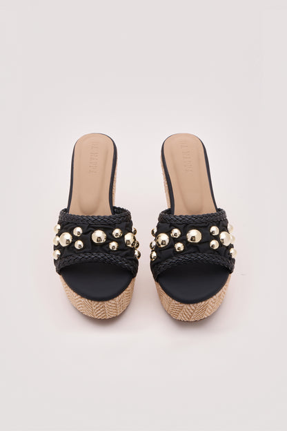 Velmora Studded Wedges