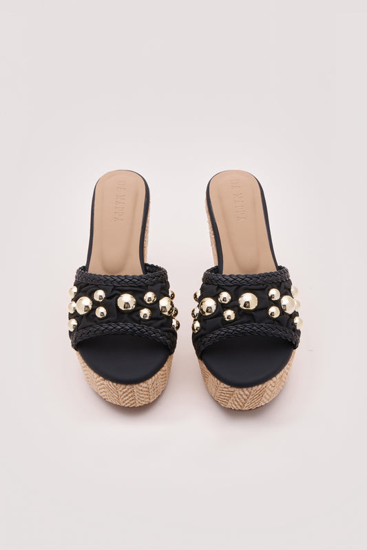 Velmora Studded Wedges