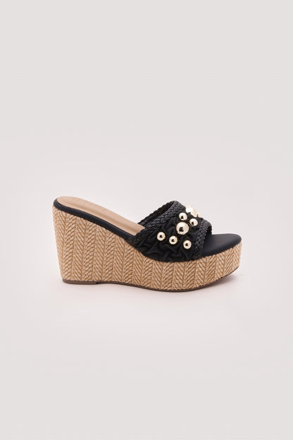 Velmora Studded Wedges