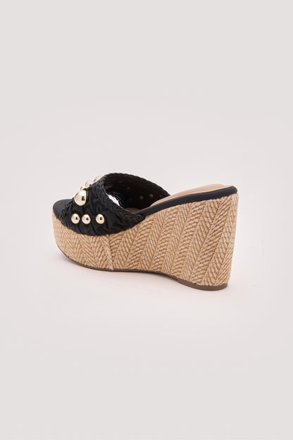 Velmora Studded Wedges