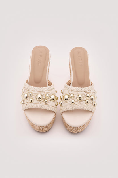 Velmora Studded Wedges