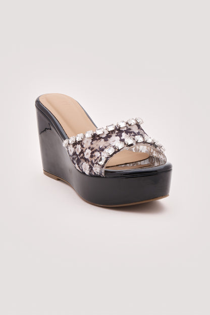 Solenne Fleur Wedges