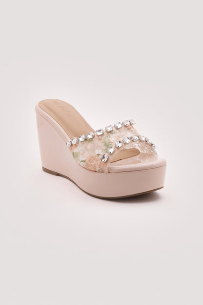 Solenne Fleur Wedges