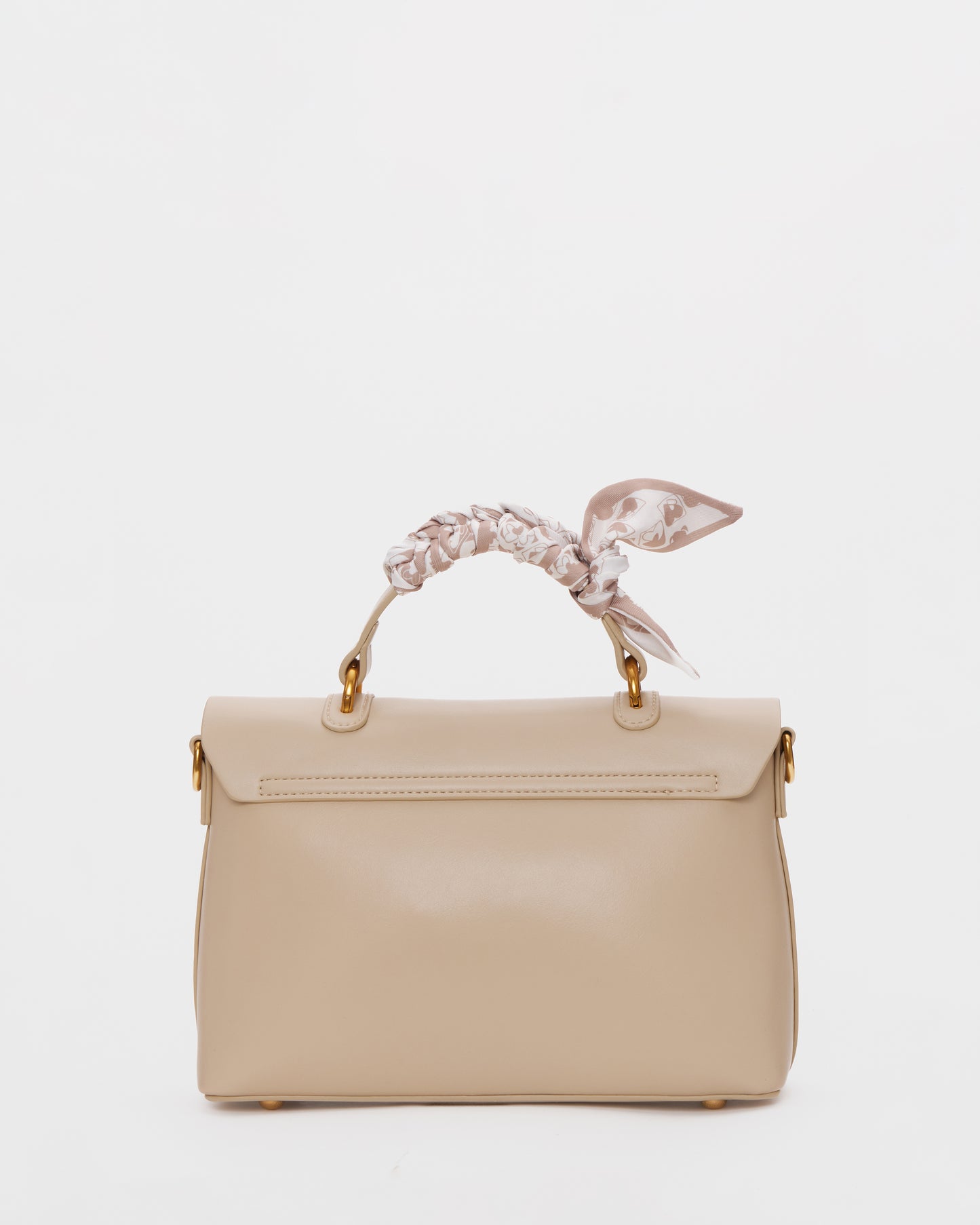 AUREN Scarf Top Handle Bag
