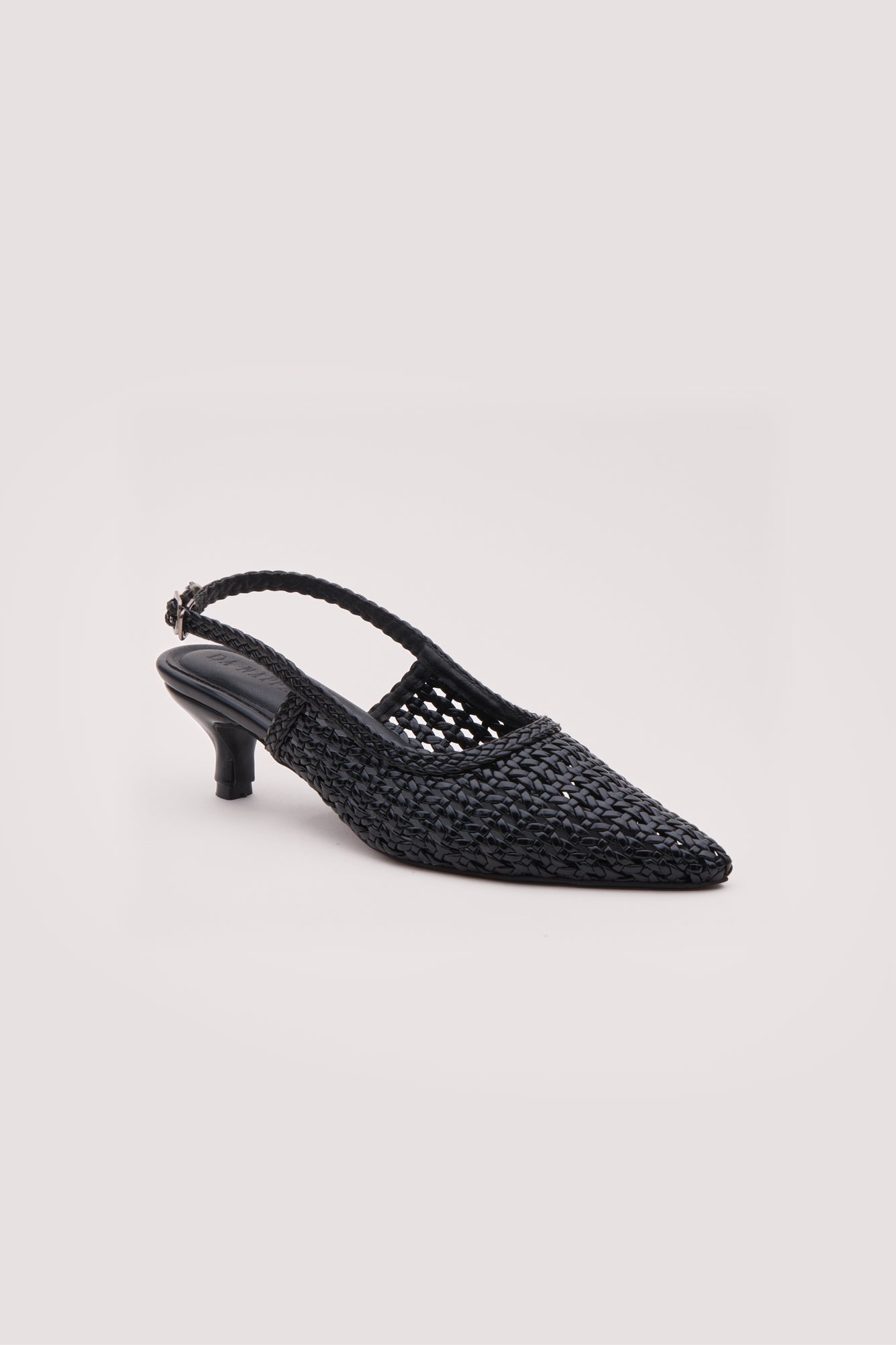 Vyra Weave Kitten Heels