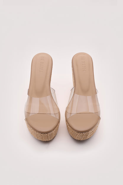 Elowen Raffia Wedges